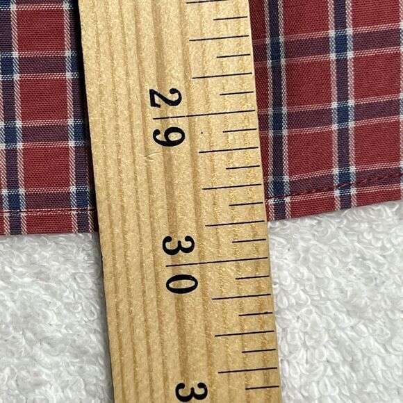 Brooks Brothers 1818 Regent Shirt Men’s L Red Button Down Plaid 100% Cotton - Picture 7 of 13